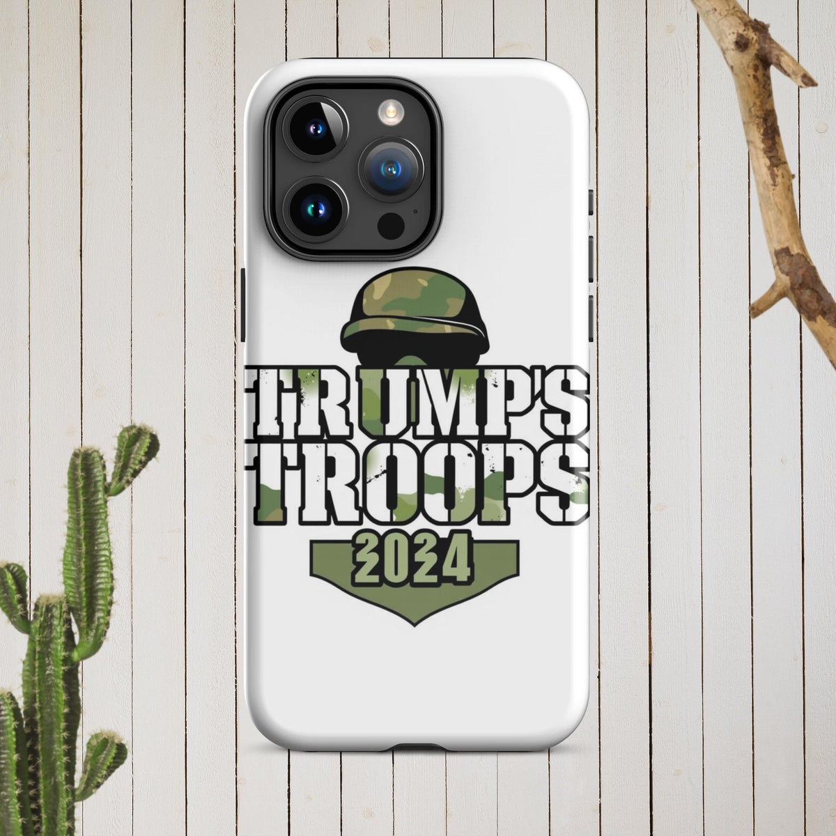 Trumps troops Tough Case for iPhone®