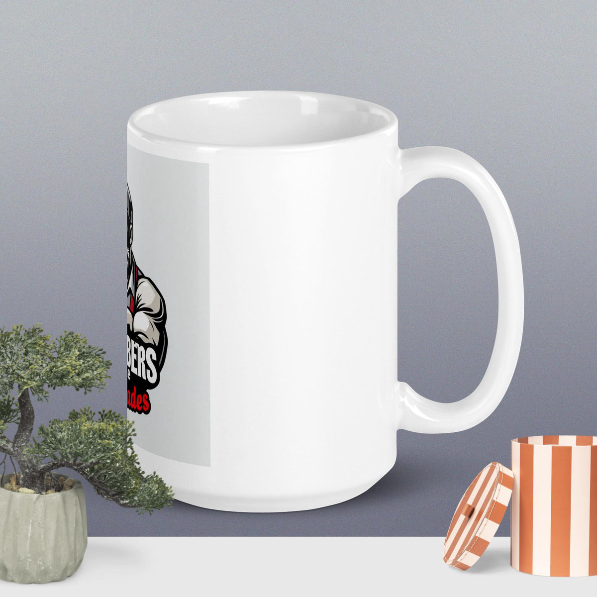 Plumbers White glossy mug