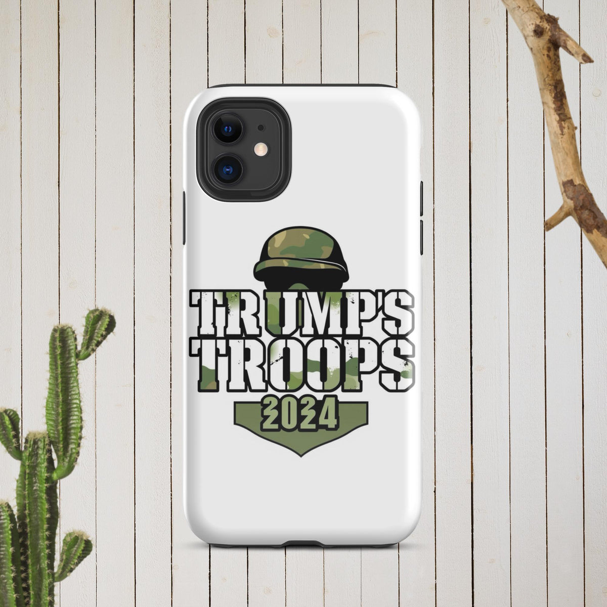 Trumps troops Tough Case for iPhone®