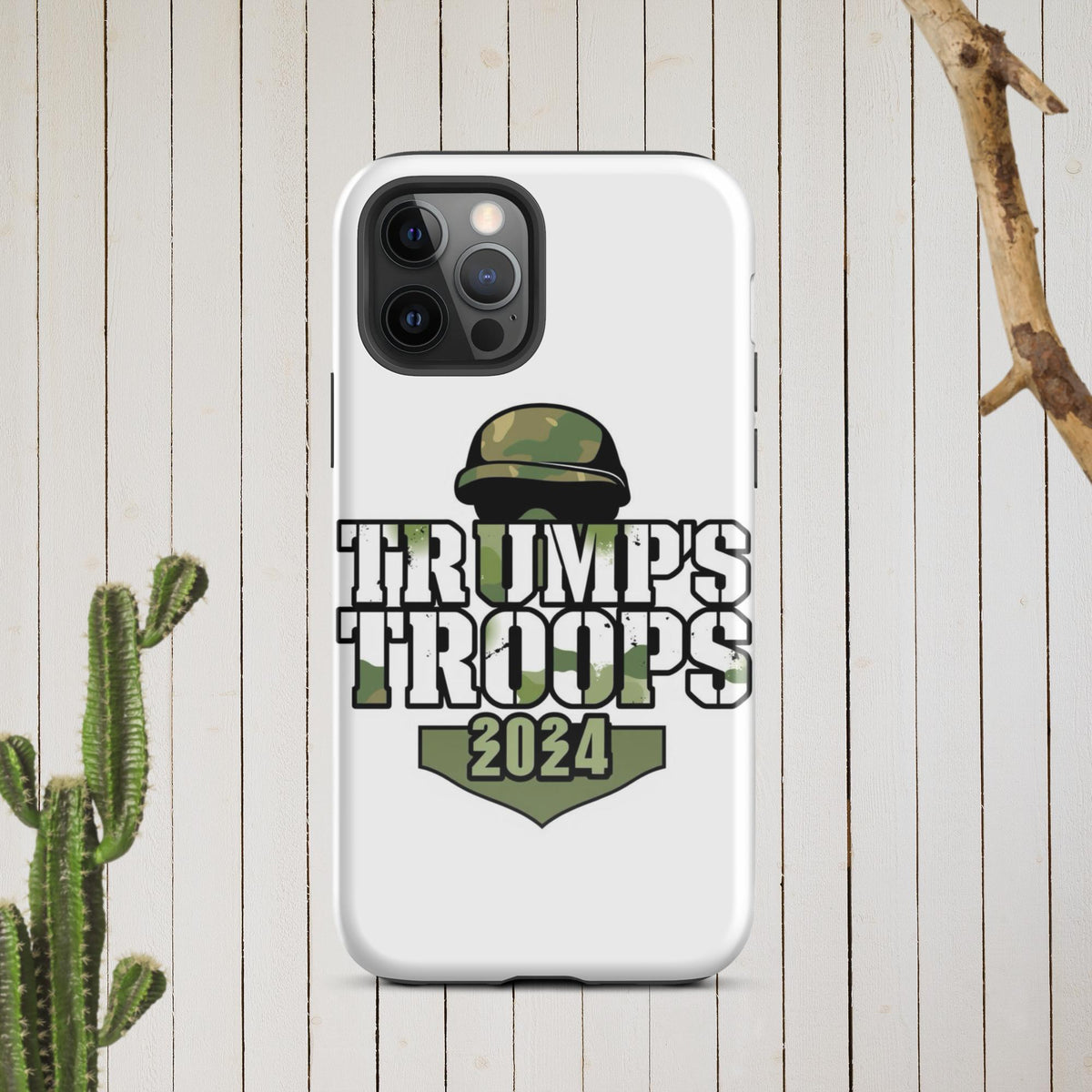 Trumps troops Tough Case for iPhone®
