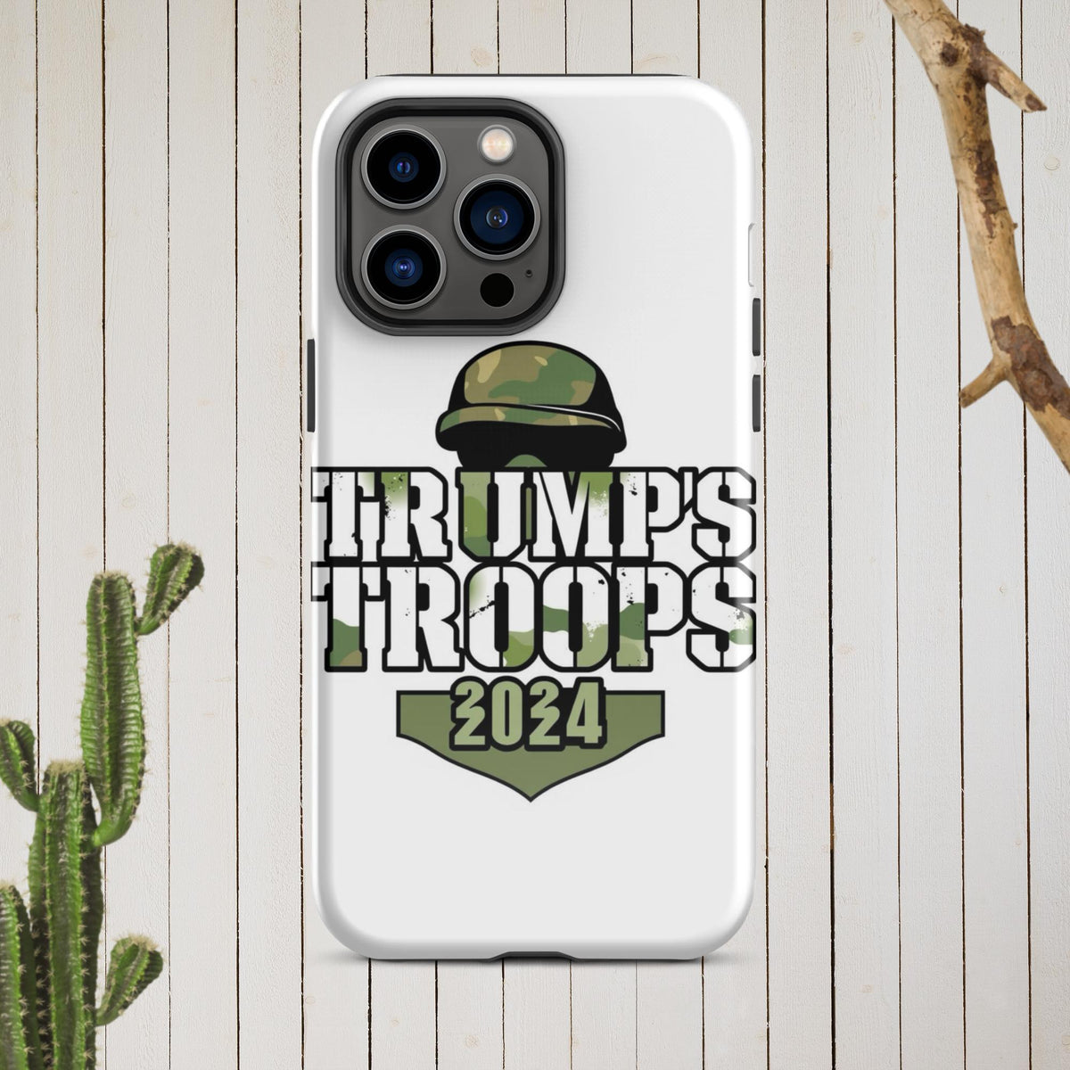 Trumps troops Tough Case for iPhone®
