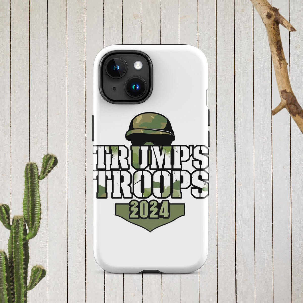 Trumps troops Tough Case for iPhone®