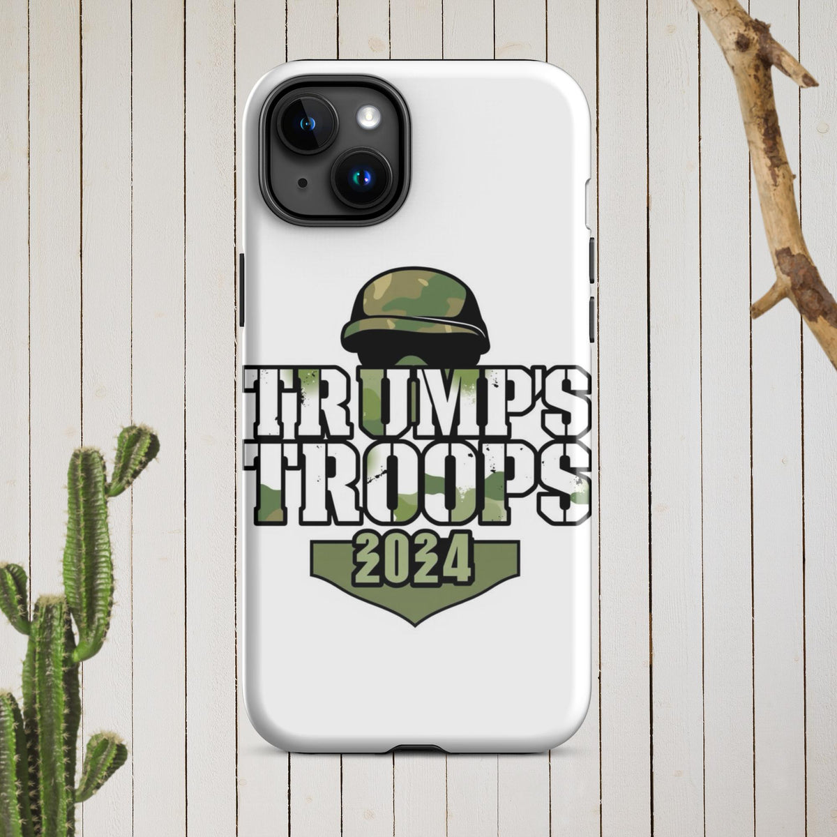 Trumps troops Tough Case for iPhone®